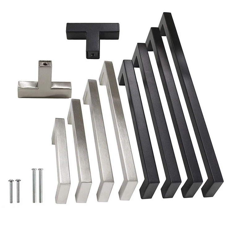 black cabinet knobs modern (3)